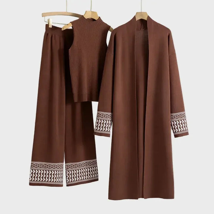 Sand Duster Knit Set Jasmine's Boutique Australia