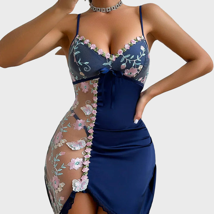 Blossom Whisper Satin Slip Jasmine's Boutique Australia