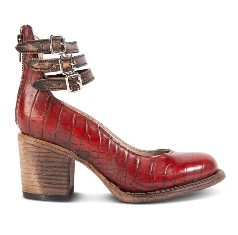 Verona Vintage Double-Strap Heels Jasmine's Boutique Australia