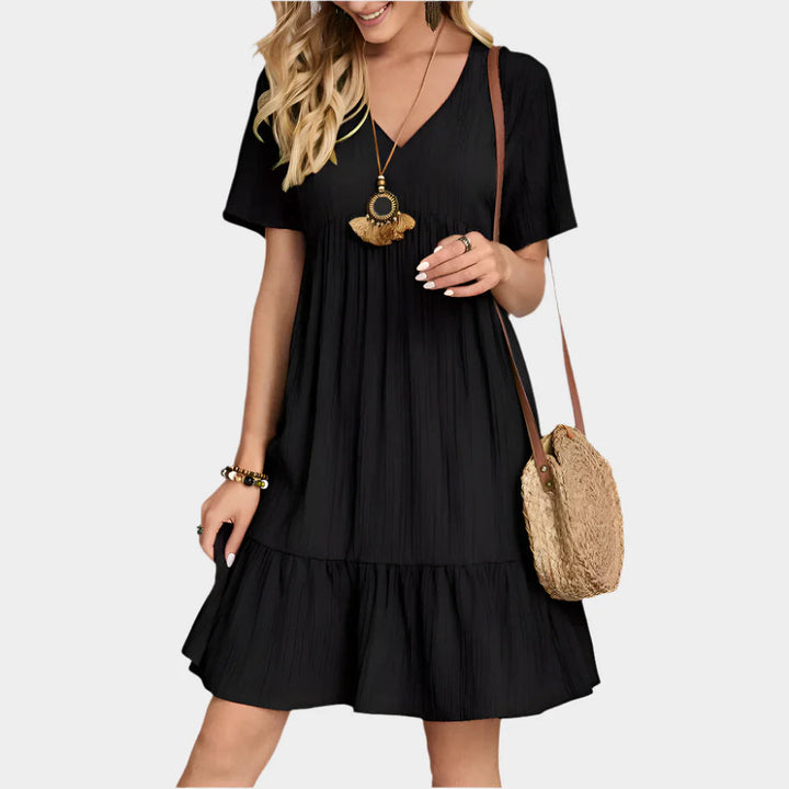 Elegant Striped Mini Dress Jasmine's Boutique Australia