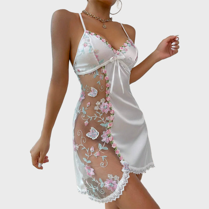 Blossom Whisper Satin Slip Jasmine's Boutique Australia