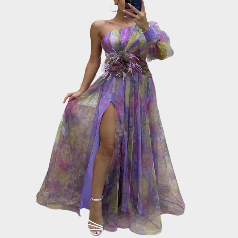 Sexy Mini Dress with Irregular Pattern and Backless Design Jasmine's Boutique Australia