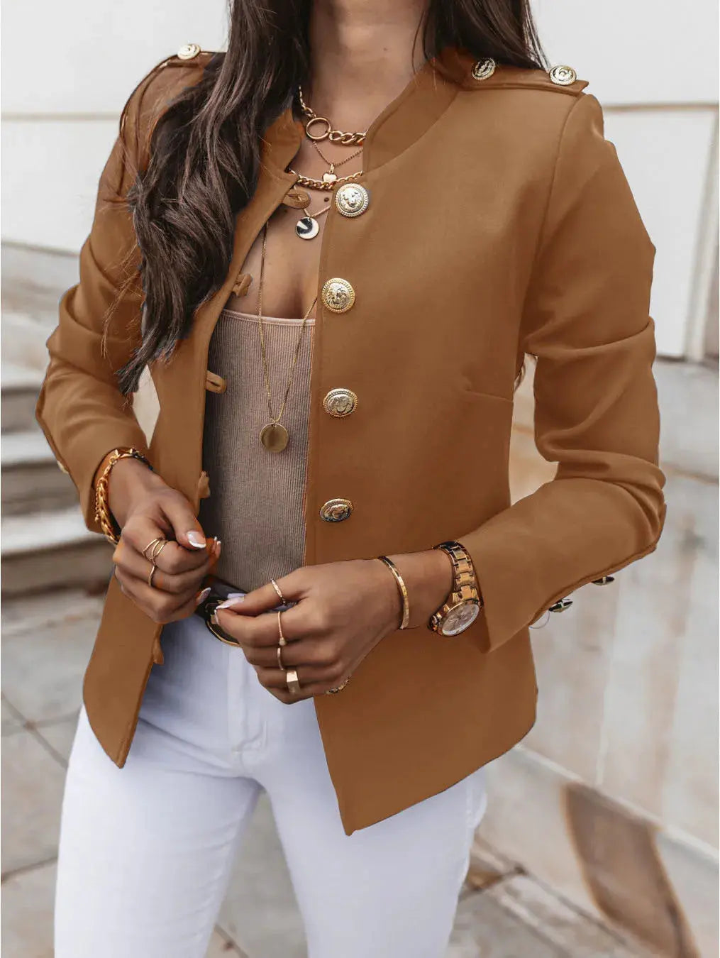 Valoré™ – Royal Buttoned Jacket Jasmine's Boutique Australia
