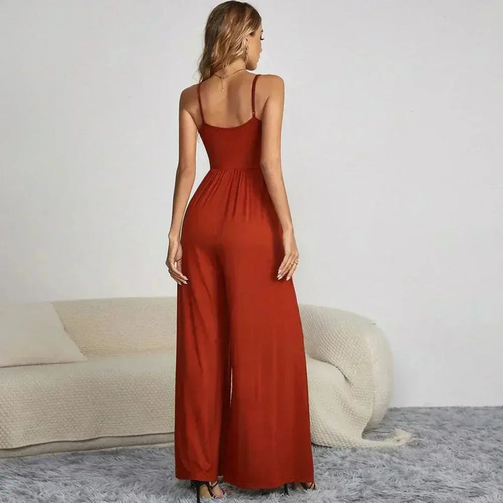 ChicEase Wide-Leg Jumpsuit Jasmine's Boutique Australia