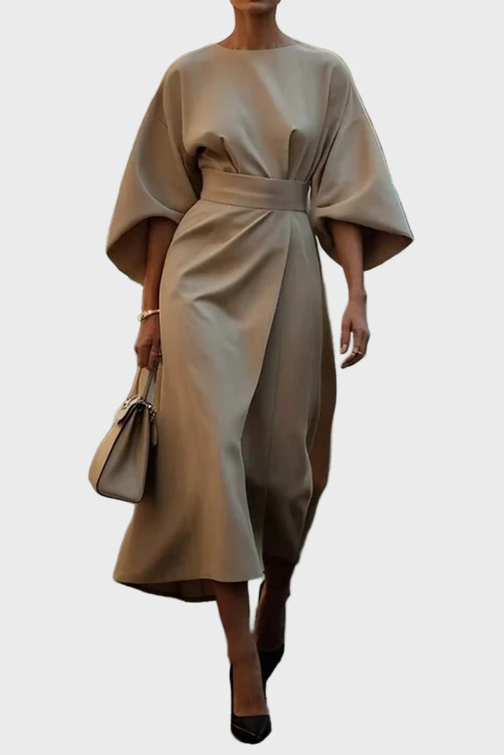Midnight Elegance Kimono-Sleeve Dress Jasmine's Boutique Australia