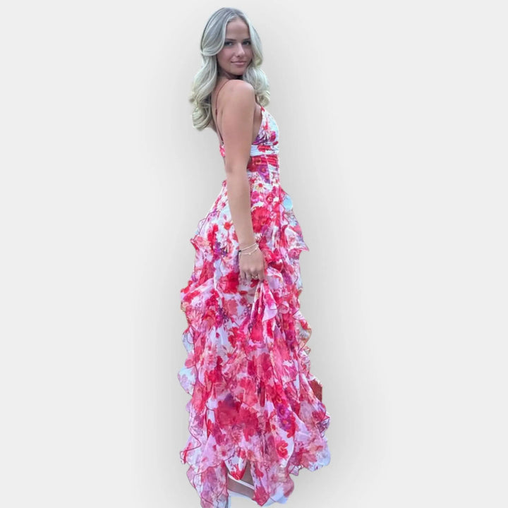 Maxi Dress with Ruffled Details Jasmine's Boutique Australia