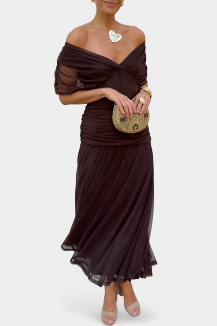 Aurora Floral Elegance Maxi Dress Jasmine's Boutique Australia
