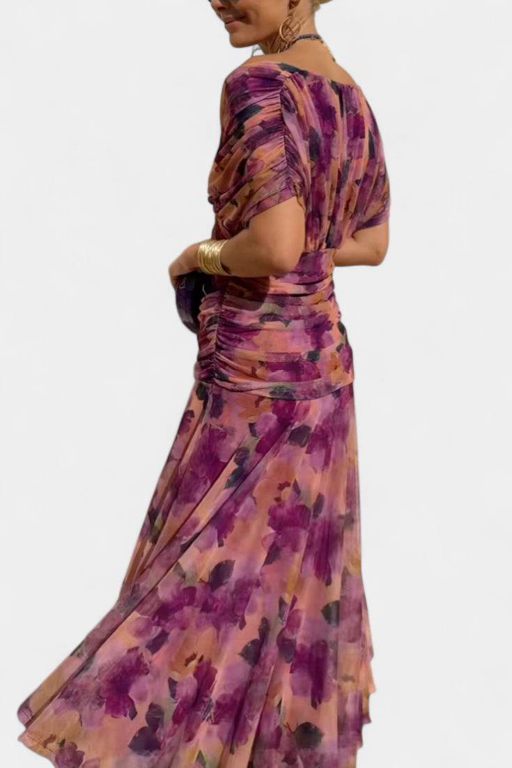 Aurora Floral Elegance Maxi Dress Jasmine's Boutique Australia