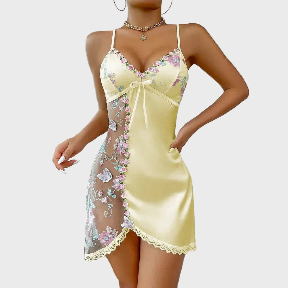 Blossom Whisper Satin Slip Jasmine's Boutique Australia