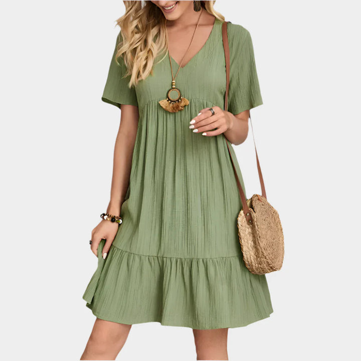 Elegant Striped Mini Dress Jasmine's Boutique Australia