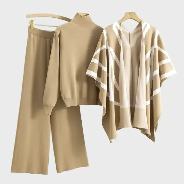 Elegant 3-Piece Knit Set Jasmine's Boutique Australia
