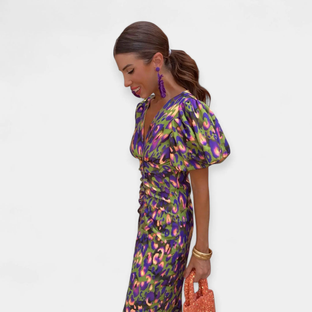 Dress with Sleeves and Ruffles Jasmine's Boutique Australia