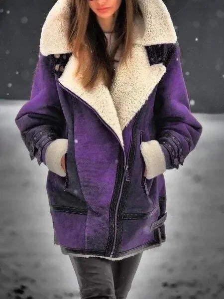 Alpine Shearling Aviator Jacket Jasmine's Boutique Australia