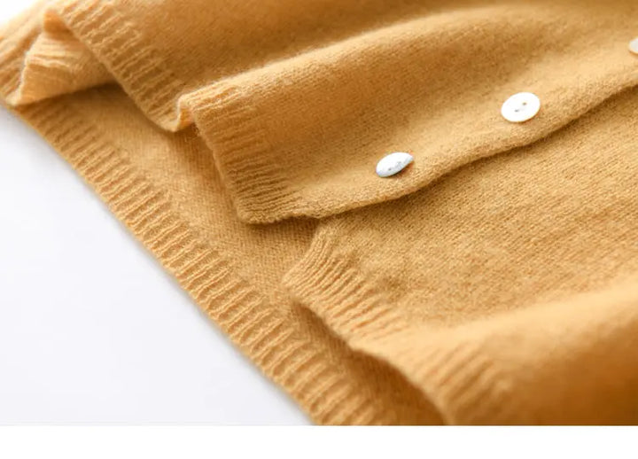 Soft Blush Asymmetrical Button Cardigan Jasmine's Boutique Australia
