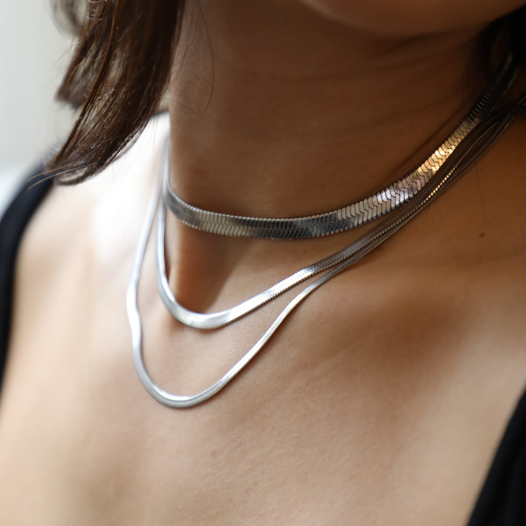 Shining Snake Necklace Jasmine's Boutique Australia