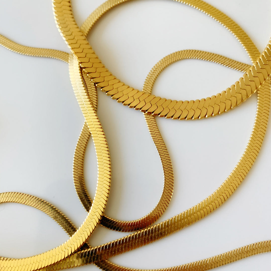Shining Snake Necklace Jasmine's Boutique Australia