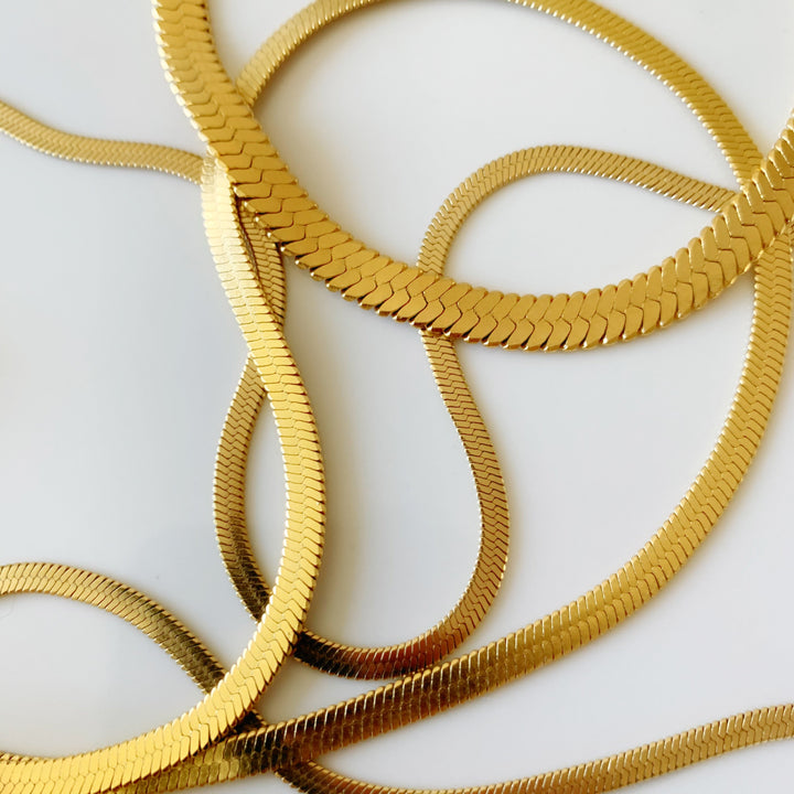 Shining Snake Necklace Jasmine's Boutique Australia