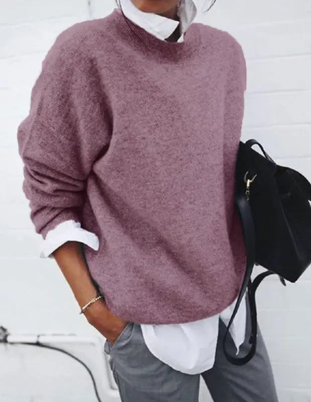 Sky Mist Relaxed Knit Sweater Jasmine's Boutique Australia