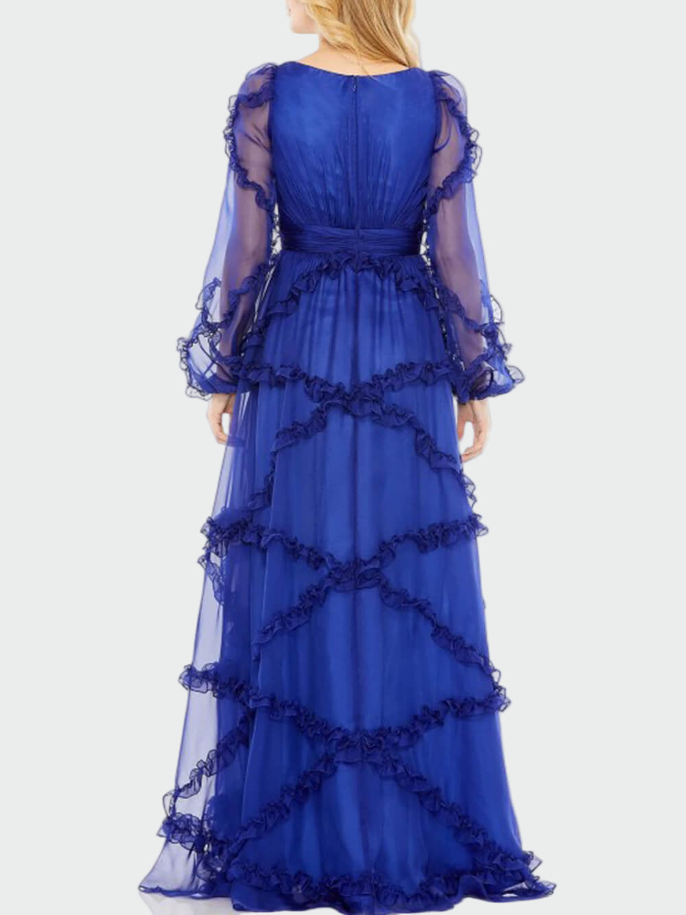 A Line Ruffle Maxi Dress Jasmine's Boutique Australia