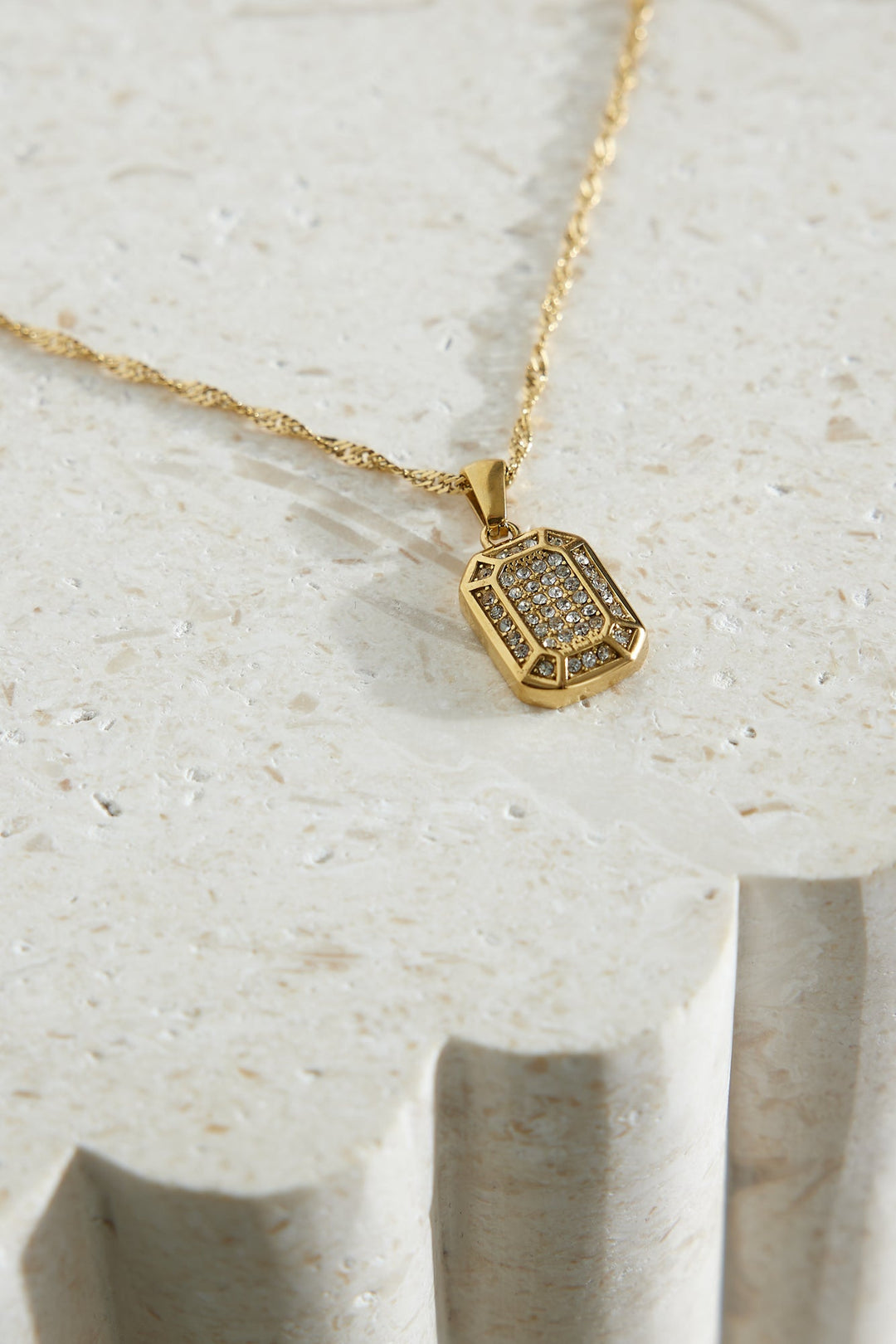18 Karat Gold Plated Necklace Enchanted Dreams Gold Jasmine's Boutique Australia