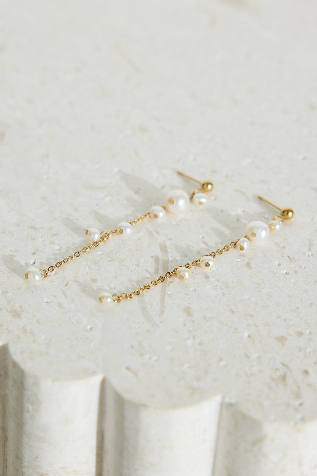 Gold-Plated Celestial Flora Earrings 18 Karats Jasmine's Boutique Australia