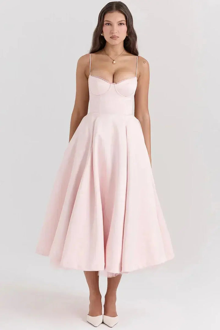 Delicate Tulle Accent Dress Jasmine's Boutique Australia