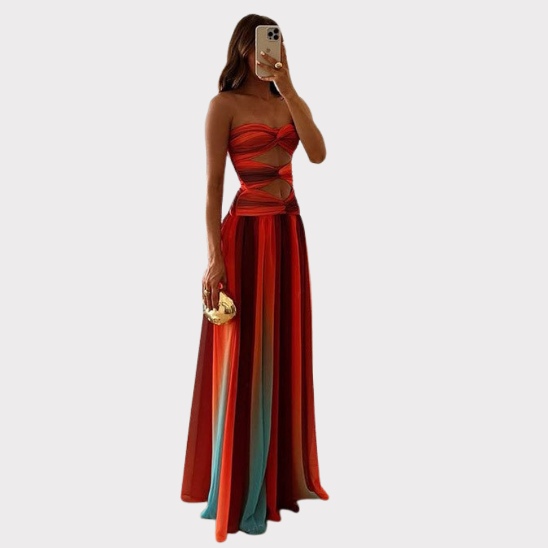 Laney | Strapless Maxi Dress Liora Lane Boutique