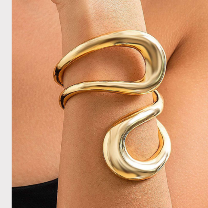 Cut Out Asymmetrical Bracelet Liora Lane Boutique
