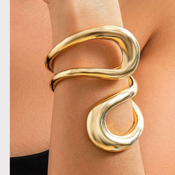 Cut Out Asymmetrical Bracelet Liora Lane Boutique