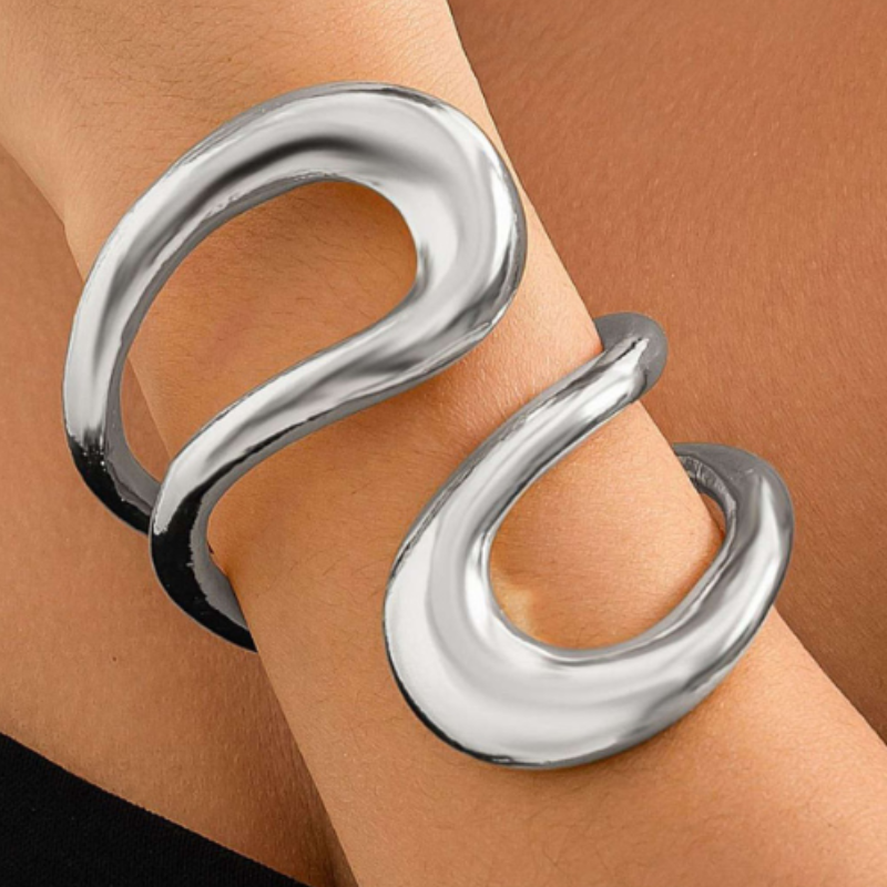 Cut Out Asymmetrical Bracelet Liora Lane Boutique