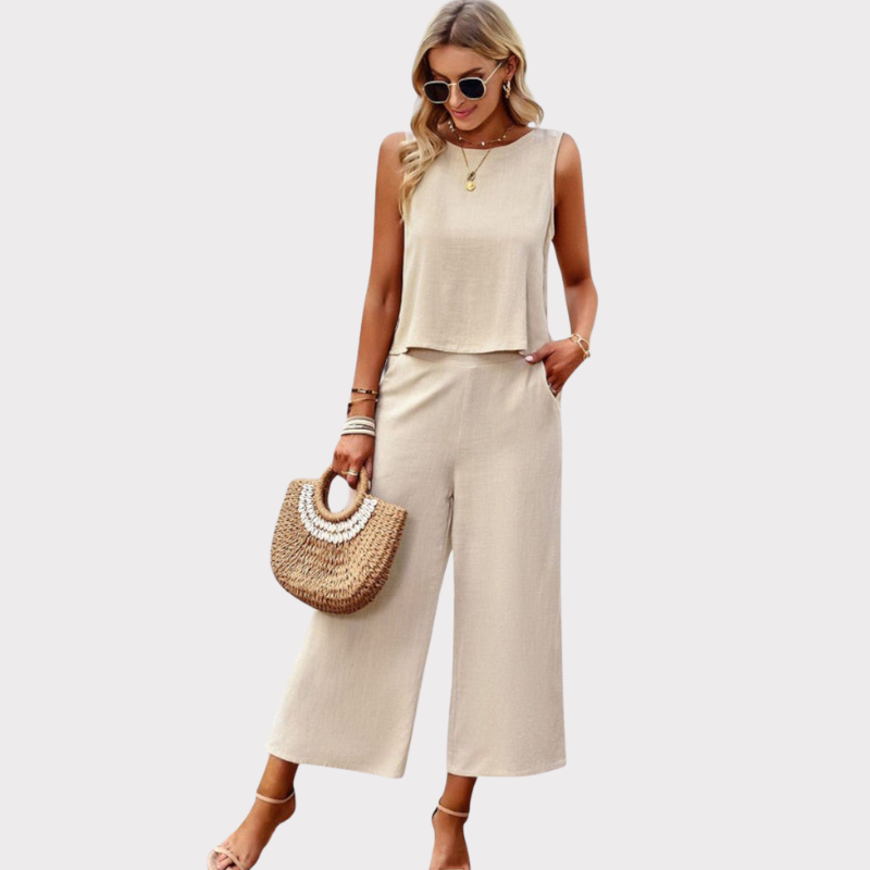 Lavinia | Flowy Boho Top & Shorts Set Liora Lane Boutique