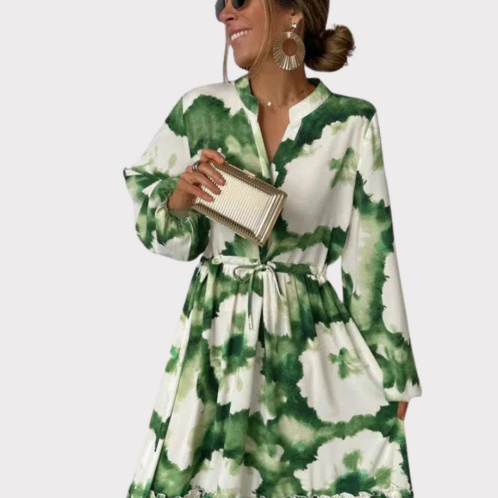 Alicia | Elegant Flowy Maxi Dress Liora Lane Boutique