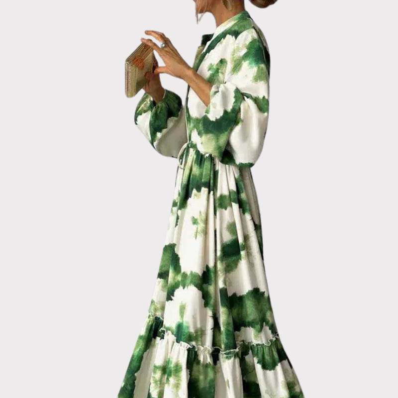 Alicia | Elegant Flowy Maxi Dress Liora Lane Boutique