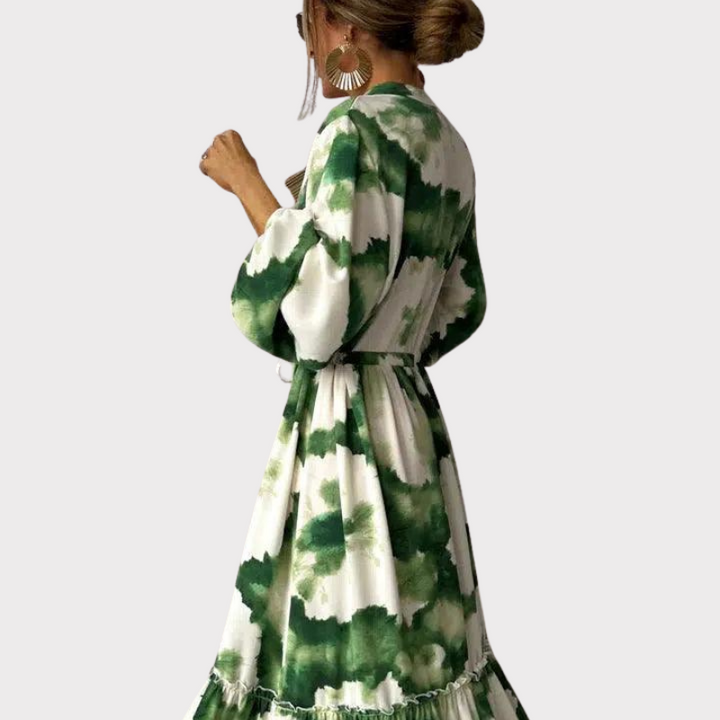 Alicia | Elegant Flowy Maxi Dress Liora Lane Boutique