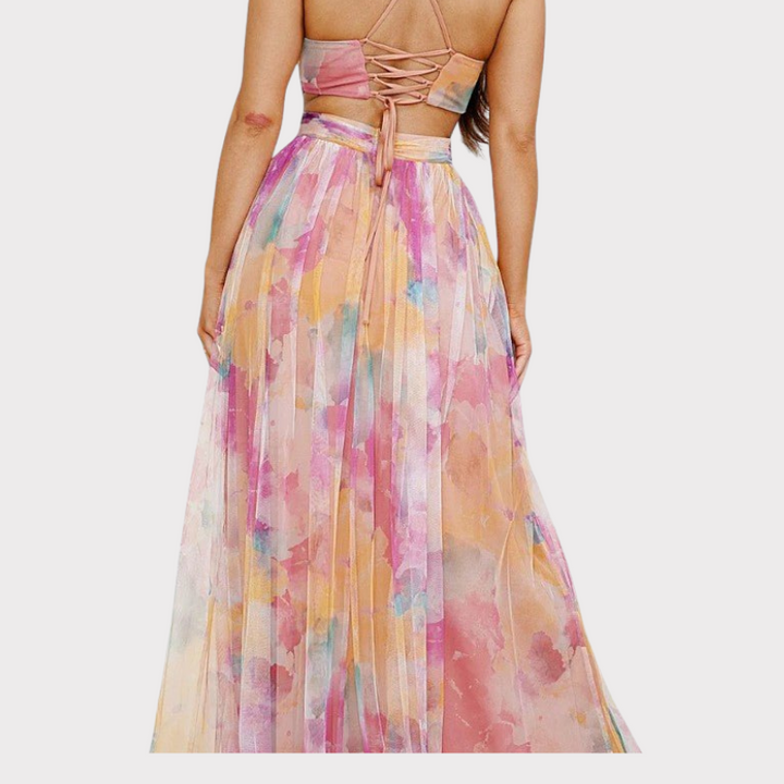 Athena | Watercolour Maxi Dress Liora Lane Boutique
