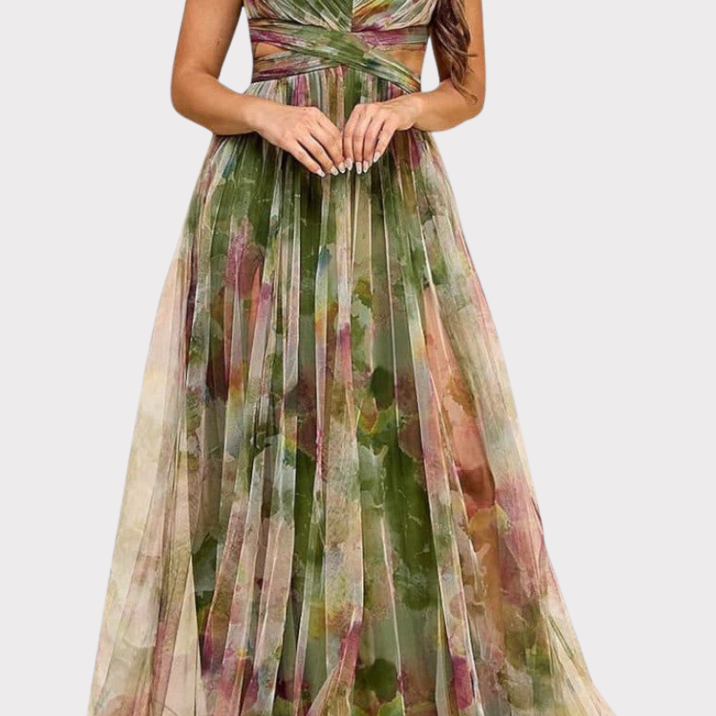Athena | Watercolour Maxi Dress Liora Lane Boutique