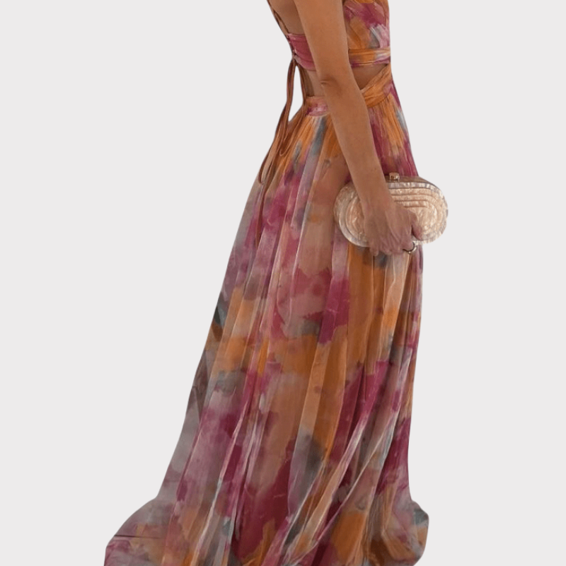 Athena | Watercolour Maxi Dress Liora Lane Boutique