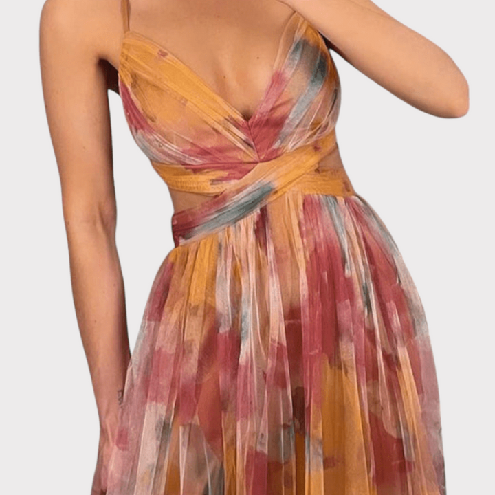 Athena | Watercolour Maxi Dress Liora Lane Boutique