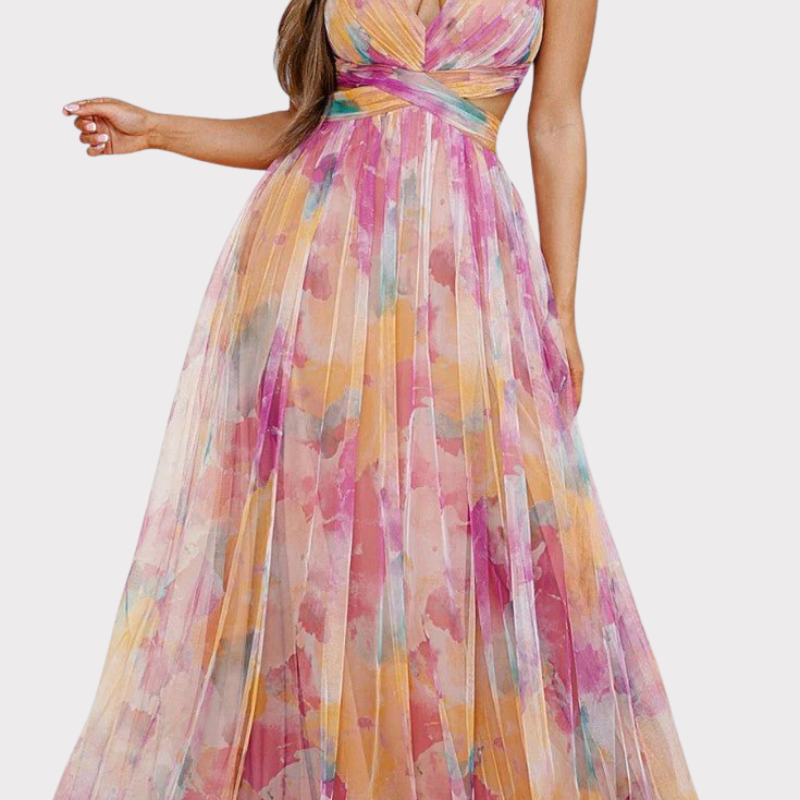 Athena | Watercolour Maxi Dress Liora Lane Boutique