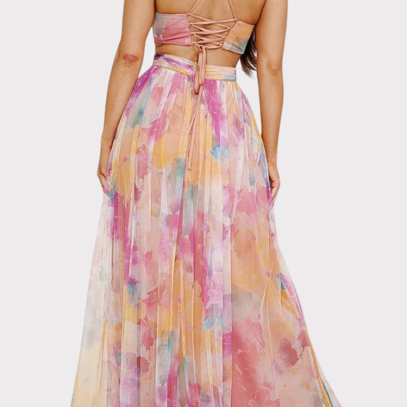 Athena | Watercolour Maxi Dress Liora Lane Boutique
