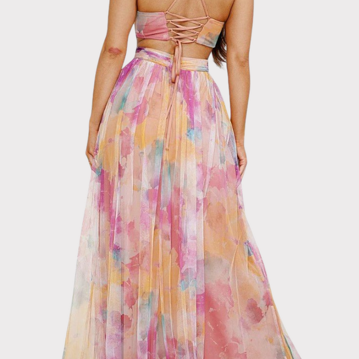 Athena | Watercolour Maxi Dress Liora Lane Boutique