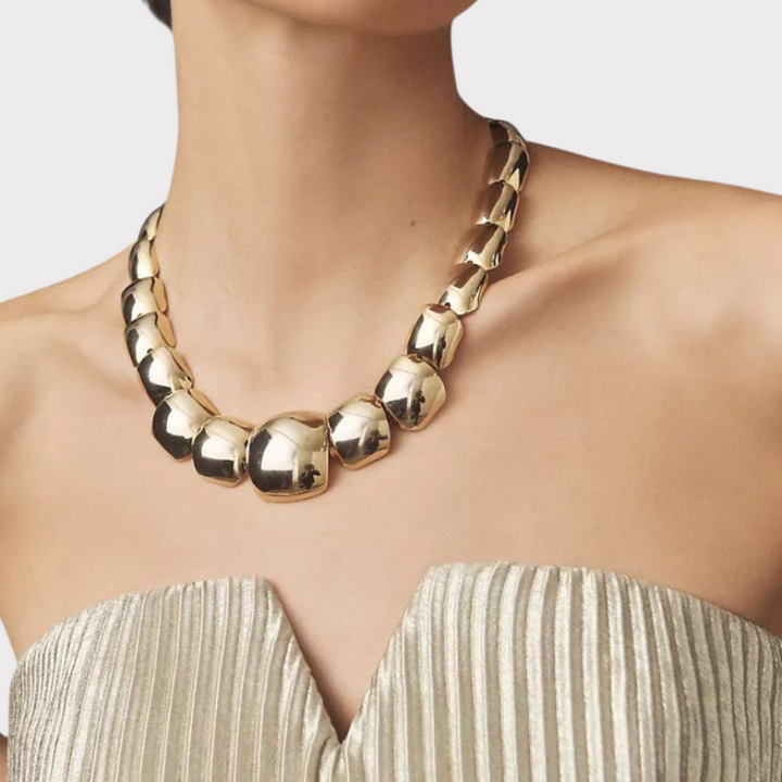Andreia | Pleated A-Line Strapless Maxi Dress Liora Lane Boutique