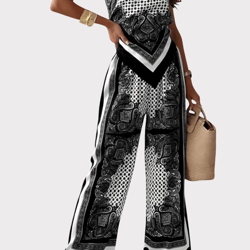 Anna | Tie-Back Co-Ord Set Liora Lane Boutique