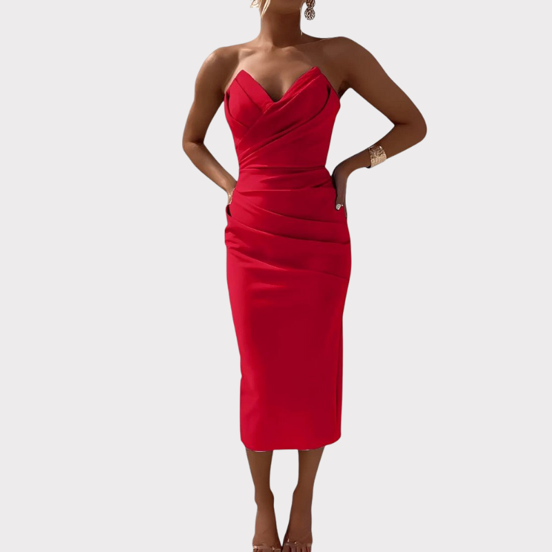 Iveta | Strapless Backless Dress Liora Lane Boutique