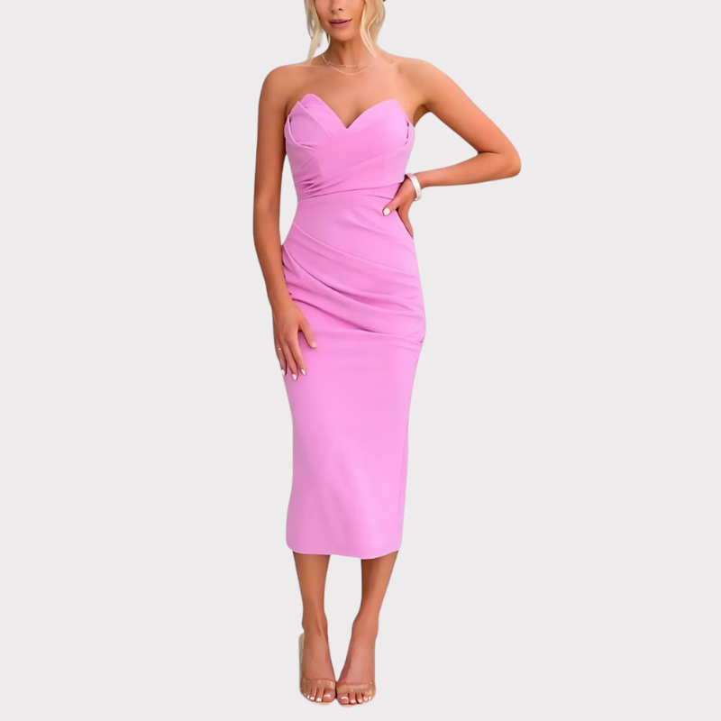 Iveta | Strapless Backless Dress Liora Lane Boutique