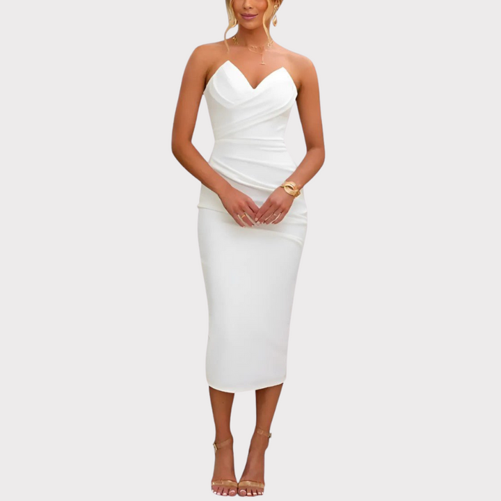 Iveta | Strapless Backless Dress Liora Lane Boutique
