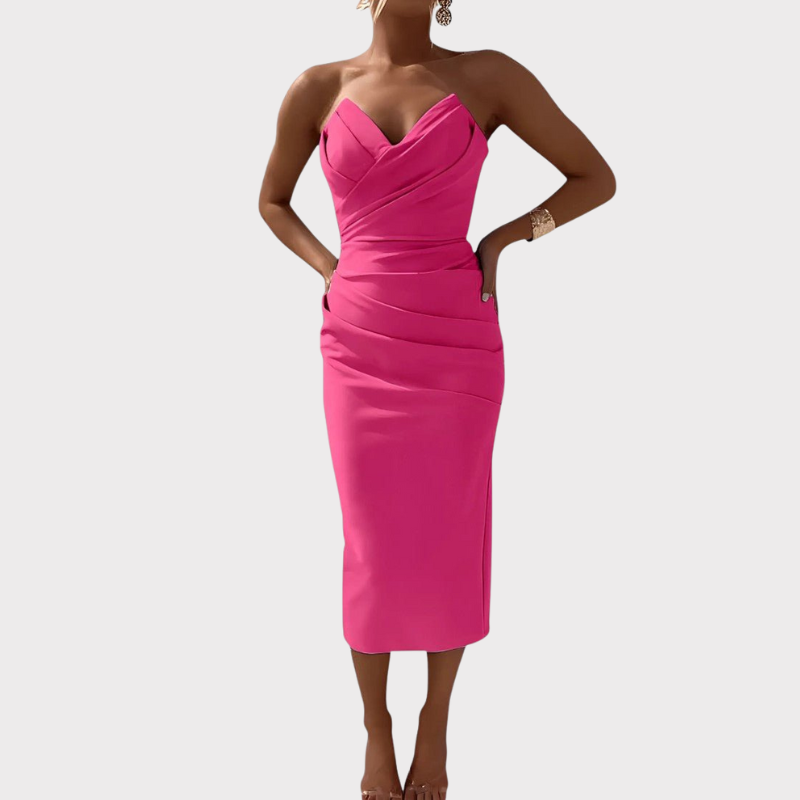 Iveta | Strapless Backless Dress Liora Lane Boutique