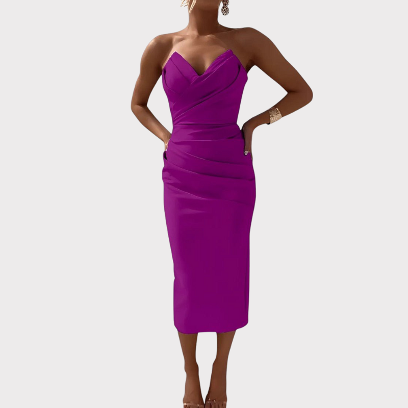 Iveta | Strapless Backless Dress Liora Lane Boutique