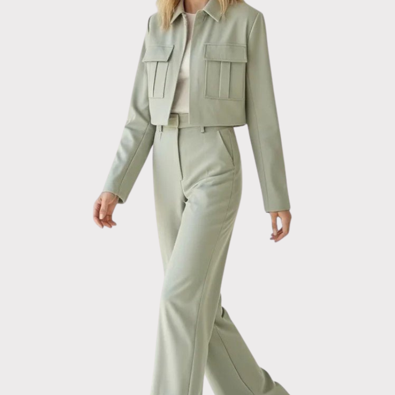 Inga | Soft-Tailored Two-Piece Lounge Set Liora Lane Boutique
