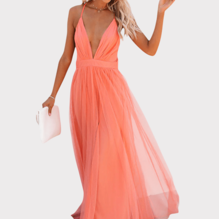 Gergana | Petal Dust Tulle Dress Liora Lane Boutique